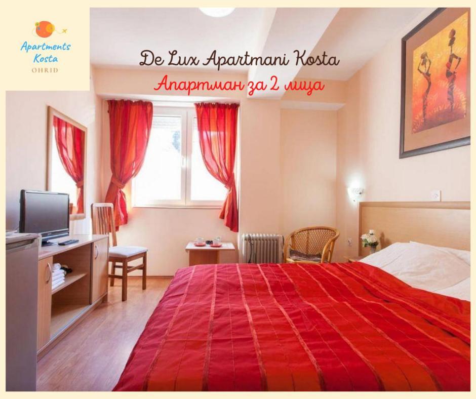 De Lux Apartments Kosta Center Ohrid Exterior foto