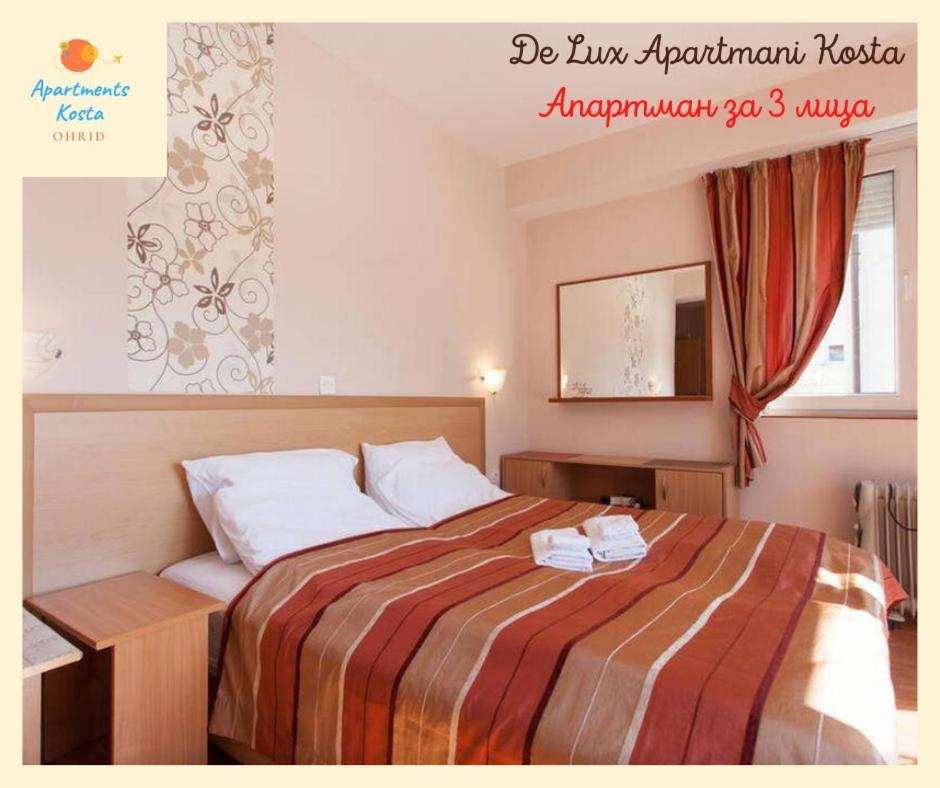 De Lux Apartments Kosta Center Ohrid Exterior foto